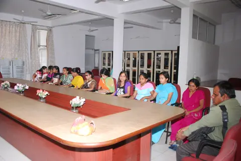 Delegation of blind students of Saksham, photograph 3 of 18