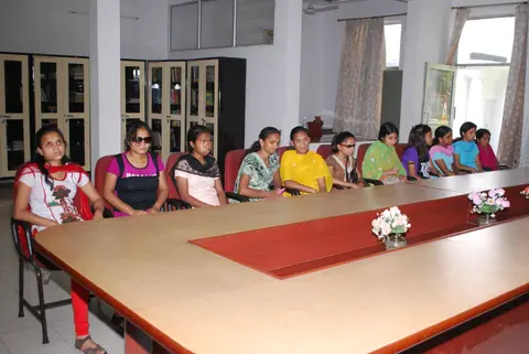 Delegation of blind students of Saksham, photograph 6 of 18