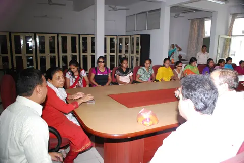Delegation of blind students of Saksham, photograph 7 of 18
