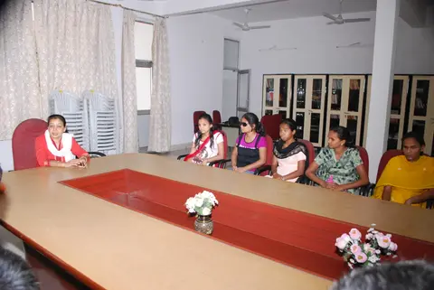 Delegation of blind students of Saksham, photograph 9 of 18