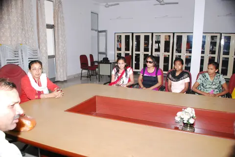 Delegation of blind students of Saksham, photograph 10 of 18